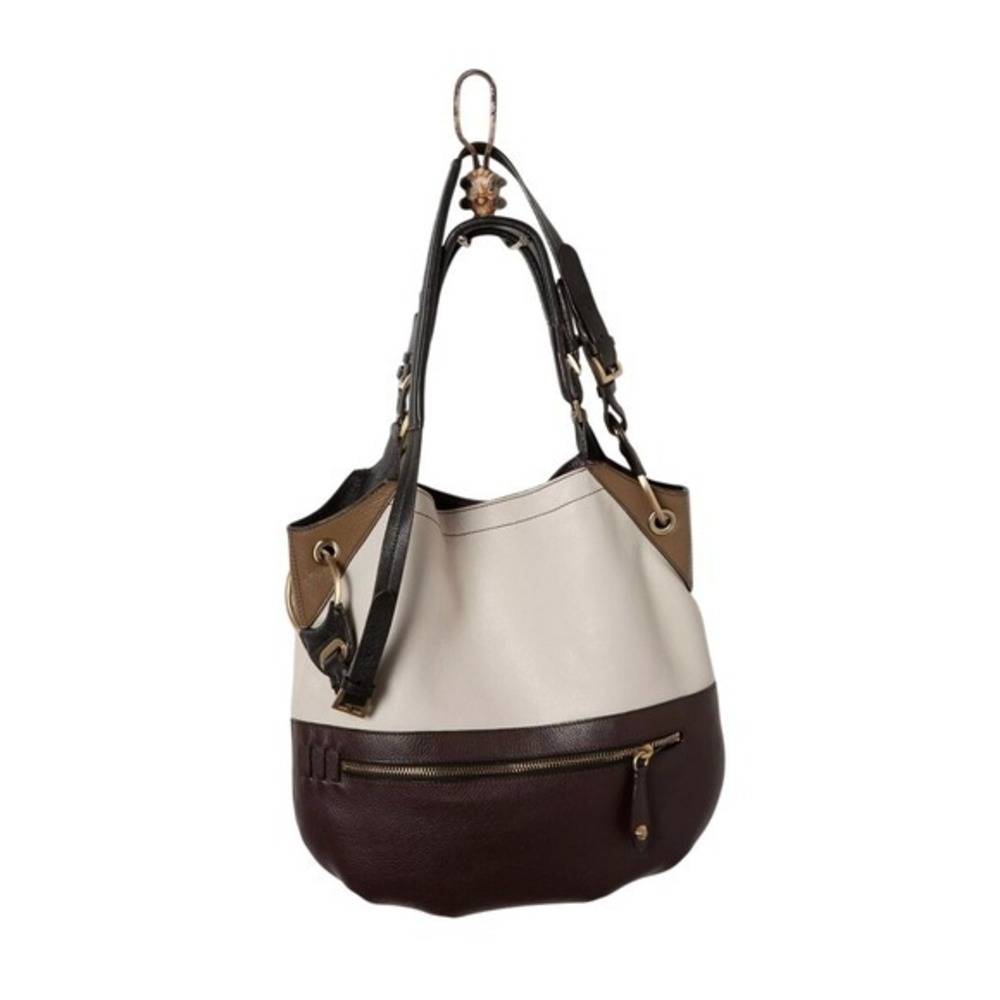 Anthropologie Oryany‎ Equinox Color Leather Hobo Crossbody